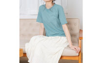 レディースカットソー&nbsp;半袖&nbsp;グリーン&nbsp;M