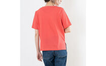 レディースカットソー&nbsp;半袖&nbsp;ローズピンク&nbsp;M