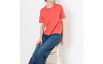 レディースカットソー&nbsp;半袖&nbsp;ローズピンク&nbsp;M