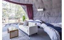 鳥取砂丘でグランピング体験 グランドーム砂優 ご宿泊割引券 2万円分