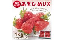 あきひめDX 1kg 鳥取いちご【とみハウス】