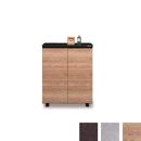 大川家具　シューズボックス　スイートピー800L　幅80cm&nbsp;&nbsp;靴箱&nbsp;収納【3色】