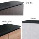 大川家具　シューズボックス　スイートピー1200H　幅120cm&nbsp;&nbsp;靴箱&nbsp;収納【3色】