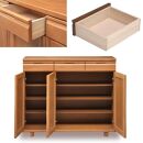 大川家具　シューズボックス　やぐら1600LWN　幅160cm&nbsp;&nbsp;靴箱&nbsp;収納【3材質】