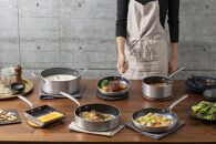 フライパンセット&nbsp;ダイヤモンドグレイス　１０点セット　DG-SE10　シルバー