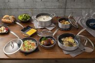 フライパンセット&nbsp;ダイヤモンドグレイス　１０点セット　DG-SE10　シルバー