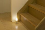 照明&nbsp;乾電池式LEDセンサーライト&nbsp;スタンドタイプ&nbsp;電球色&nbsp;BSL40SL-WV2