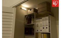 照明&nbsp;乾電池式LEDセンサーライト&nbsp;ウォールタイプ&nbsp;電球色&nbsp;BSL40WL-WV2