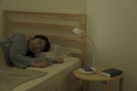 LEDデスクライトQi充電シリーズ&nbsp;平置きタイプ&nbsp;調光・調色　LDL-QFDL-W　ホワイト