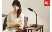 LEDデスクライトQi充電シリーズ&nbsp;平置きタイプ&nbsp;調光・調色　LDL-QFDL-B　ブラック
