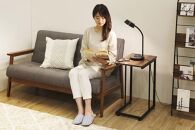 LEDデスクライトQi充電シリーズ&nbsp;平置きタイプ&nbsp;調光・調色　LDL-QFDL-B　ブラック