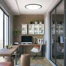 LEDデスクライトQi充電シリーズ&nbsp;縦置きタイプ&nbsp;調光・調色　LDL-QLDL-B　ブラック