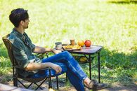 キャンプチェア　ハイタイプ　CC-HIGH　カーキ