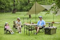 キャンプチェア　ハイタイプ　CC-HIGH　カーキ