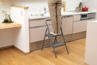 折りたたみステップ２段&nbsp;&nbsp;OSU-2R&nbsp;ダークグレー