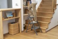 折りたたみステップ３段&nbsp;&nbsp;OSU-3R&nbsp;ダークグレー