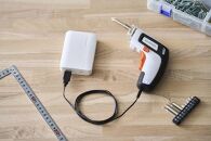 充電式電動ドライバー&nbsp;JDD352-W&nbsp;ホワイト