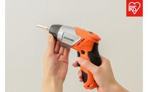 電動工具&nbsp;充電式電動ドライバー&nbsp;JCD-421-D&nbsp;オレンジ