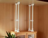 防災&nbsp;家具転倒防止伸縮棒Ｌ&nbsp;SP-70W&nbsp;ホワイト