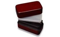 紀州漆器&nbsp;漆器弁当箱&nbsp;ななこ塗&nbsp;長角入子&nbsp;大&nbsp;［YS15］