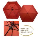 折りたたみ傘 紀州漆器アンブレラ ねごろ塗 レディース ｜ 女性 婦人 耐風骨 母の日・敬老の日・誕生日・記念品 贈り物にも適したギフト箱入り
