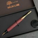 パープルハート/&nbsp;2つの内部機構を持つ新感覚の木軸ペン&nbsp;/&nbsp;SINPEN【MP&BP】ゴールド金具&nbsp;/&nbsp;MUKU屋