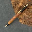 欅・けやき  / 2つの内部機構を持つ新感覚の木軸ペン / SINPEN【MP&BP】ゴールド金具 / MUKU屋