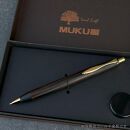 黒檀・こくたん/&nbsp;2つの内部機構を持つ新感覚の木軸ペン&nbsp;/&nbsp;SINPEN【MP&BP】ゴールド金具&nbsp;/&nbsp;MUKU屋