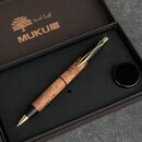 花梨瘤杢&nbsp;&nbsp;&nbsp;/&nbsp;2つの内部機構を持つ新感覚の木軸ペン&nbsp;/&nbsp;SINPEN【MP&BP】ゴールド金具&nbsp;/&nbsp;MUKU屋