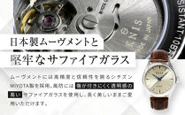 【KNIS&nbsp;KYOTO】サンレイダイアル&nbsp;日本製&nbsp;自動巻き&nbsp;腕時計&nbsp;革ベルト&nbsp;レザー&nbsp;シャンパンゴールド｜京都発&nbsp;腕時計&nbsp;人気ブランド&nbsp;おしゃれ［&nbsp;京都&nbsp;ニス&nbsp;腕時計&nbsp;国産&nbsp;MIYOTA&nbsp;おしゃれ&nbsp;上品&nbsp;人気&nbsp;おすすめ&nbsp;ウォッチ&nbsp;時計&nbsp;高級&nbsp;ファッション&nbsp;お取り寄せ&nbsp;通販&nbsp;送料無料&nbsp;ふるさと納税&nbsp;］
