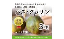 完熟こだわりパス・クラサン 3キロ（ひかり農園）