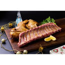 ★クリスマス限定★【12月中旬にお届け】スペアリブスモーク約650g×1個 ＋ 半丸チキンスモーク約400g×2個