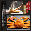 【特選】松葉ガニ 中サイズ 約450g～600g タグ付(茹で)