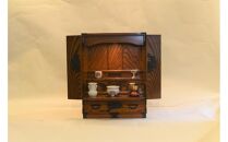 仙台箪笥　仏壇L　拭き漆【伝統 工芸品  手仕事 職人 仙台】