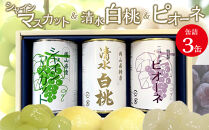 清水白桃とピオーネとシャインマスカット3缶セット&nbsp;|&nbsp;フルーツ&nbsp;果物&nbsp;くだもの&nbsp;桃&nbsp;モモ&nbsp;もも&nbsp;白桃&nbsp;ピオーネ&nbsp;シャインマスカット&nbsp;マスカット&nbsp;ブドウ&nbsp;ぶどう&nbsp;葡萄&nbsp;岡山&nbsp;国産&nbsp;人気&nbsp;おすすめ&nbsp;フルーツ&nbsp;果物&nbsp;くだもの&nbsp;缶詰&nbsp;缶詰め