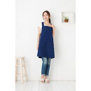 【ネイビー】サロペットエプロン（撥水・撥油）