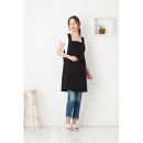 【ブラック】サロペットエプロン（撥水・撥油）