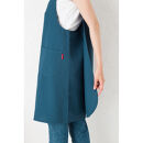 【ワイン】Vネックバッククロスエプロン（撥水・撥油）