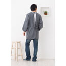 【カーキ】シンプルラグランメンズ割烹着