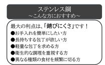 にちにち道具 樫の柄の包丁 刺身包丁 05071617
