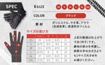 【デグナー】ウィンターグローブ [WG-34]ブラック〈XLサイズ〉［ 京都 八王子 革 手袋 レザー グローブ バイクギア ブランド 大好評 人気 おすすめ 牛革 ツーリング ライダー バイカー バイク パーツ お取り寄せ 送料無料 ふるさと納税 ］