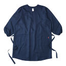 【ネイビー】スタイリッシュラグランメンズ割烹着