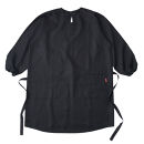 【ブラック】スタイリッシュラグランメンズ割烹着