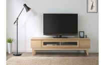 大川家具&nbsp;幅153cm&nbsp;テレビボード&nbsp;無垢材&nbsp;-lahm-ラーム