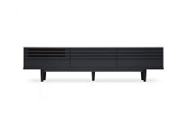 大川家具&nbsp;幅180cm&nbsp;テレビボード&nbsp;黒&nbsp;-cresson-クレソン