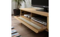 大川家具&nbsp;幅153cm&nbsp;テレビボード&nbsp;ウォールナット&nbsp;-leo-レオ