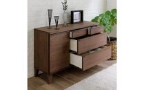 大川家具&nbsp;幅120cm&nbsp;サイドボード&nbsp;レッドオーク&nbsp;-leo-レオ