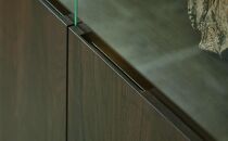 無垢リビング家具NEWイソラ(キャビネット・シェルフ)80cm【２色】