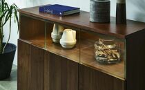 無垢リビング家具NEWイソラ(サイドボード・リビングボード)120cm【2色】