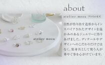 紫陽花のネックレス【シルバー】